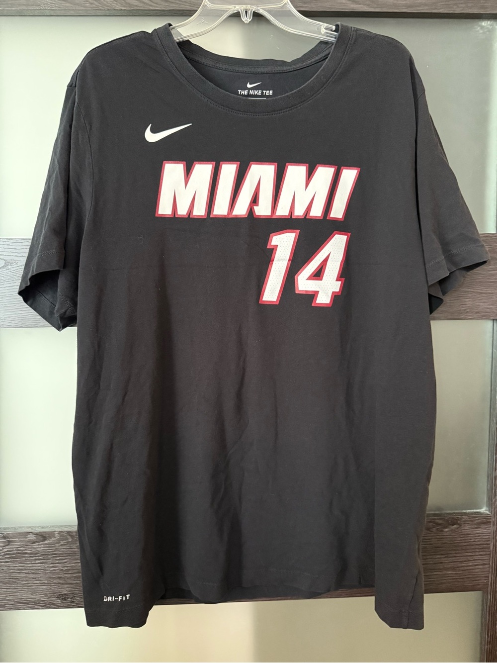 Nike Tyler Hero Black Miami Heat Icon 2022/23 Tee Shirt XXL